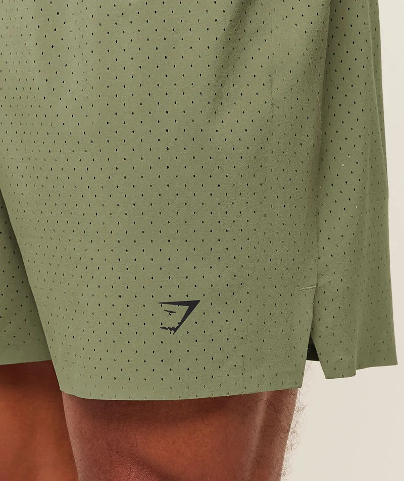 Gymshark Sport Zero 5" Shorts - Grounded Green