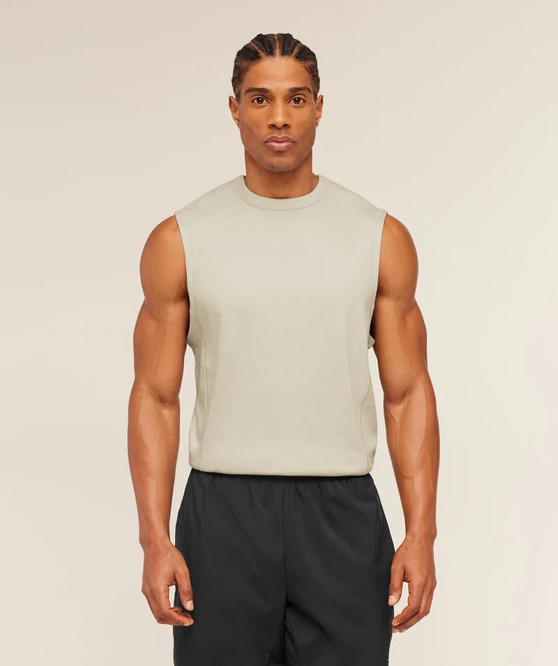 Gymshark Off Duty Tank - Pebble Grey