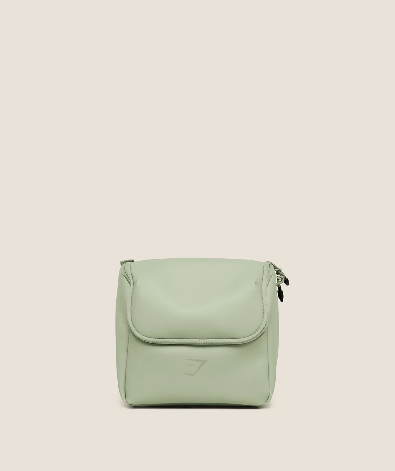 Gymshark Sleek Washbag - Haze Green