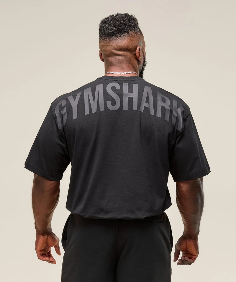 Gymshark Power T-Shirt - Black