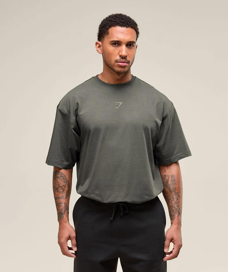 Gymshark Power T-Shirt - Strength Green