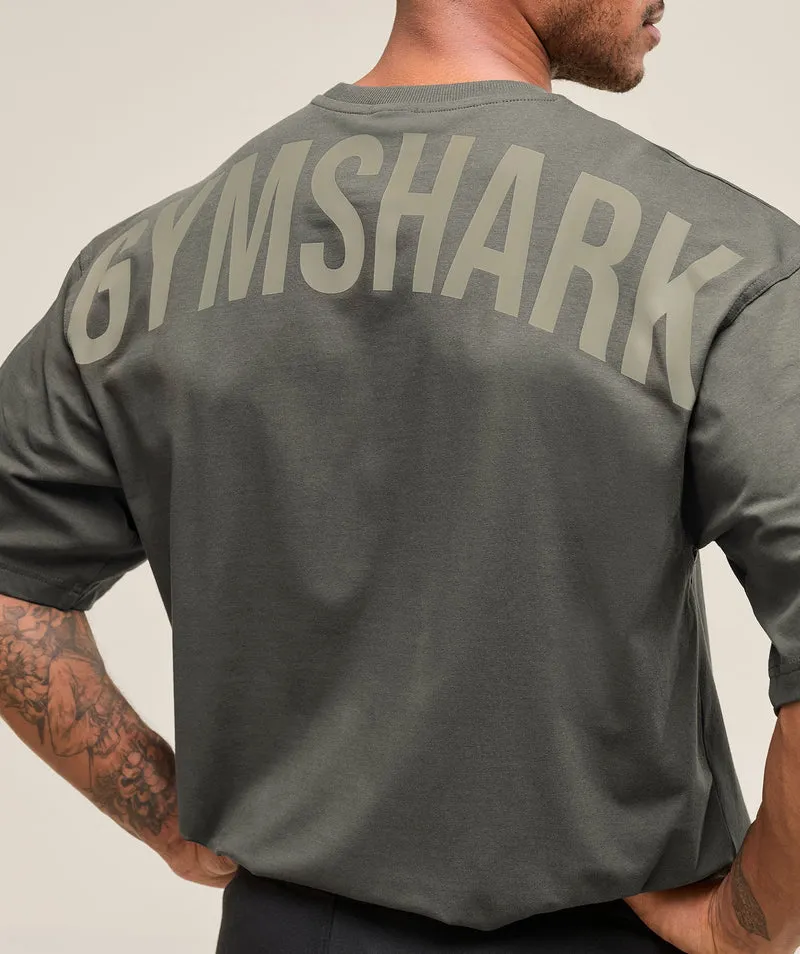 Gymshark Power T-Shirt - Strength Green