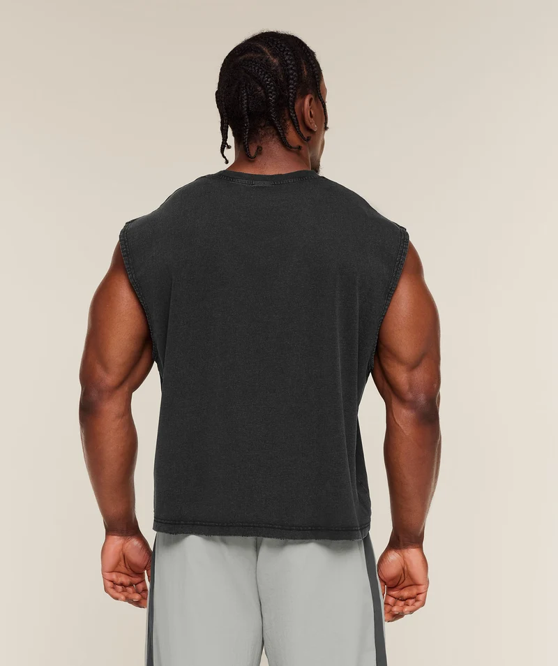 Gymshark Vintage Legacy Tank - Black