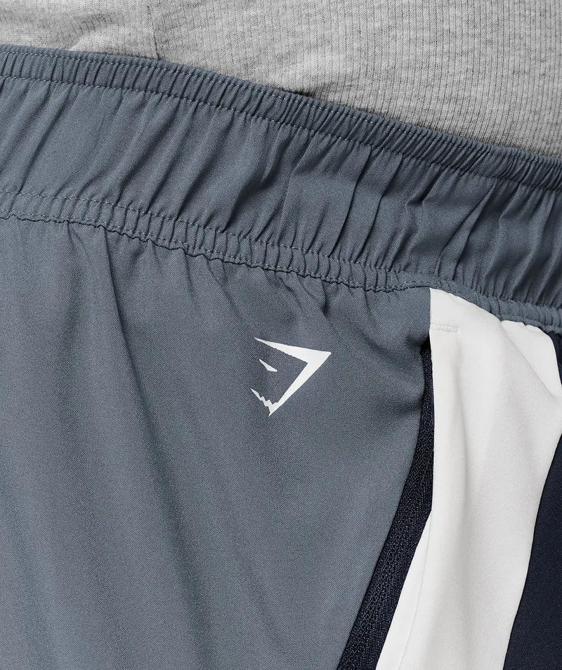 Gymshark Collegiate Tech Shorts - Iron Blue