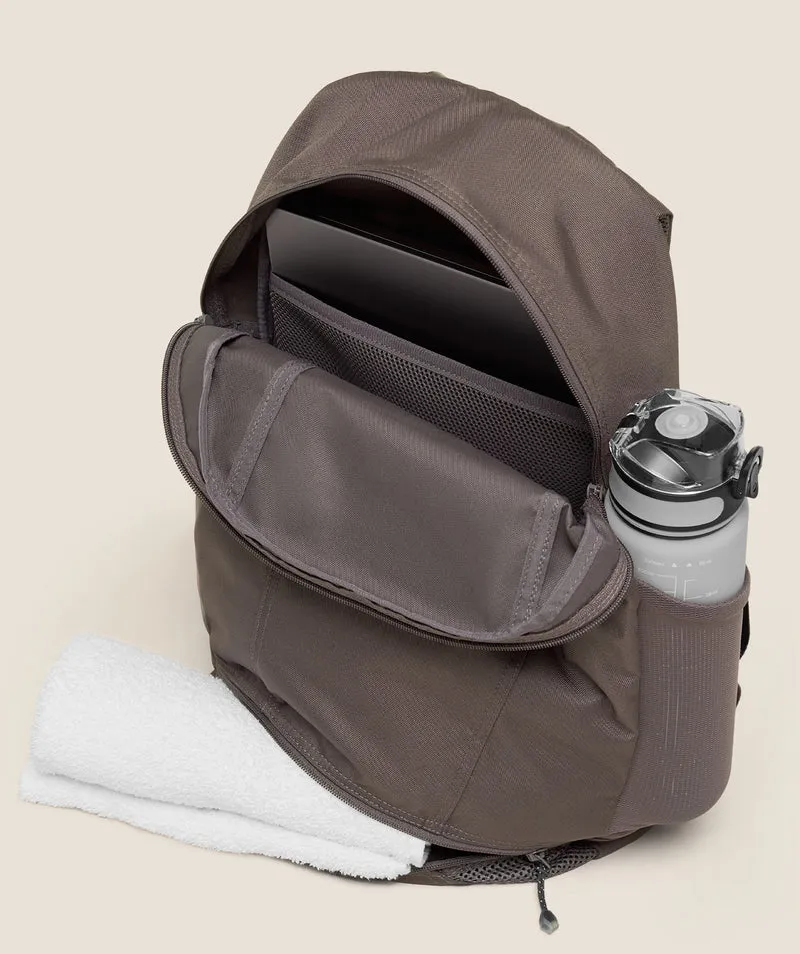 Gymshark Sharkhead Backpack - Cool Brown