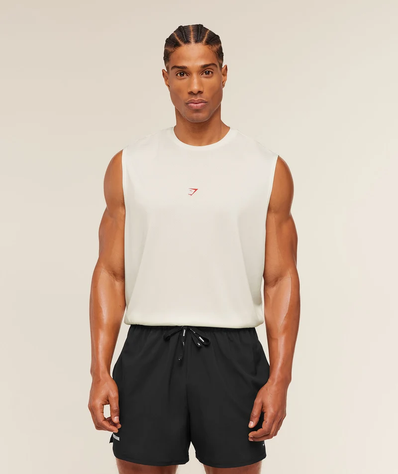 Gymshark GSCC Graphic Tank - Soft White