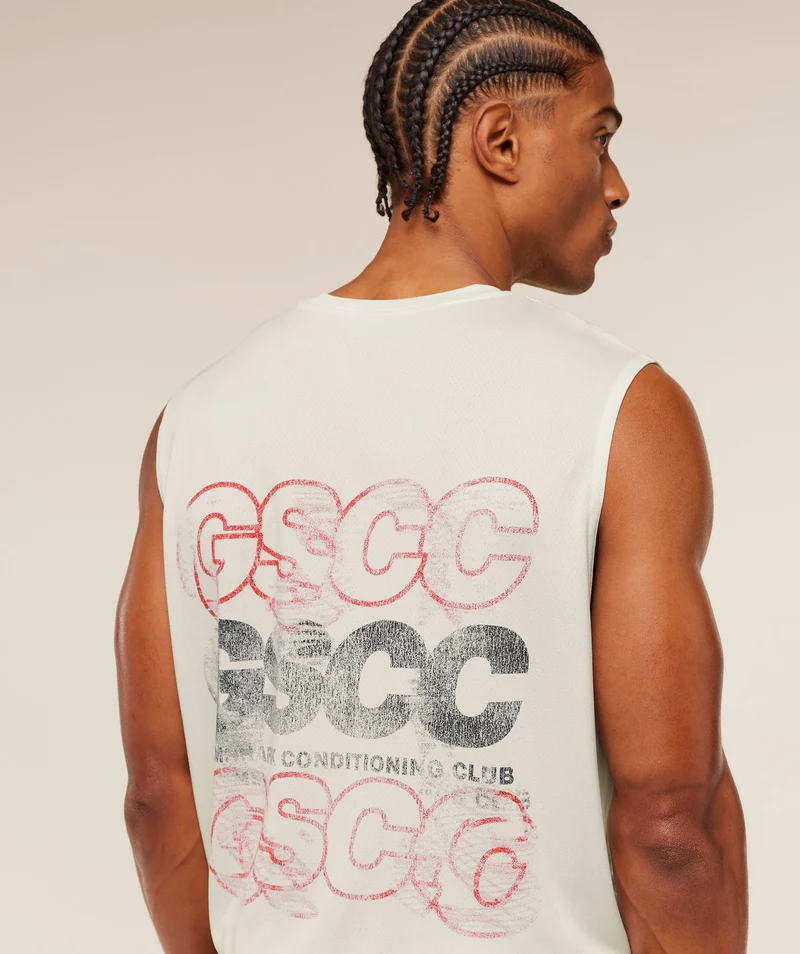Gymshark GSCC Graphic Tank - Soft White