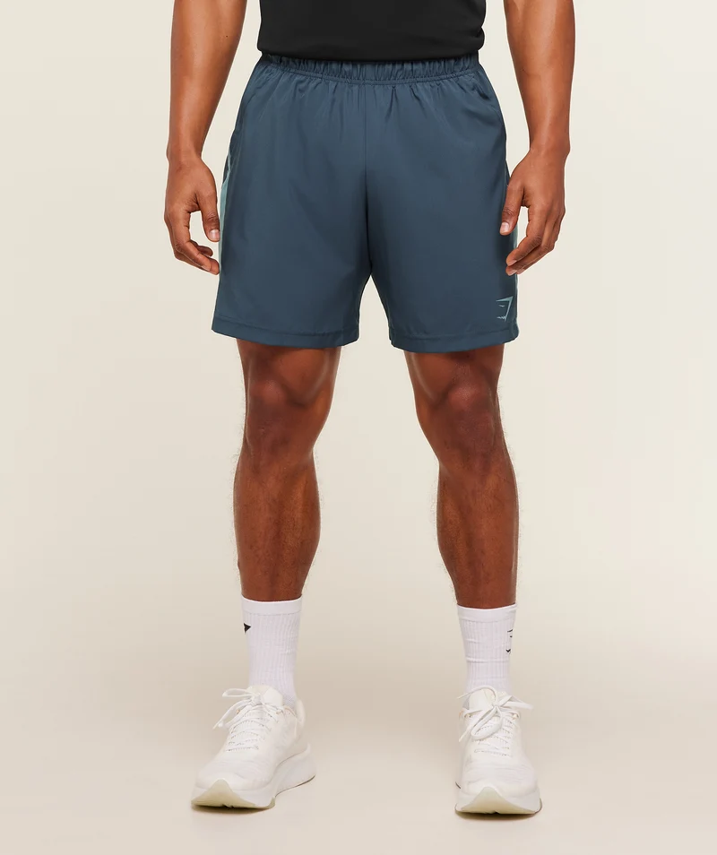 Gymshark Sport 7" Shorts - Stealth Blue/Storm Blue