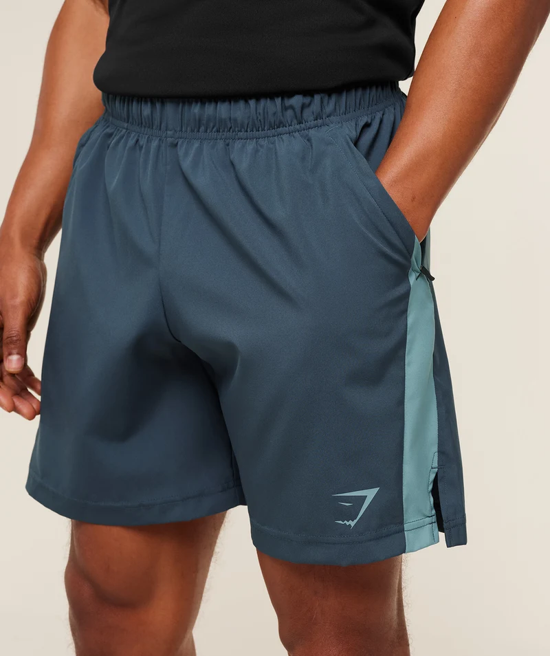 Gymshark Sport 7" Shorts - Stealth Blue/Storm Blue