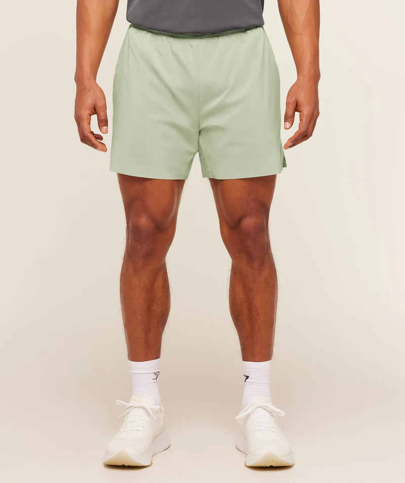 Gymshark Evolve 5" Short - Haze Green