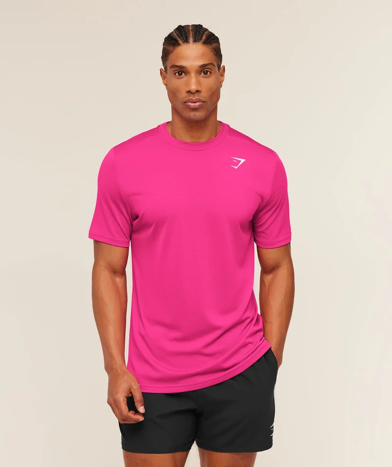 Gymshark Arrival T-Shirt - Super-Set Pink