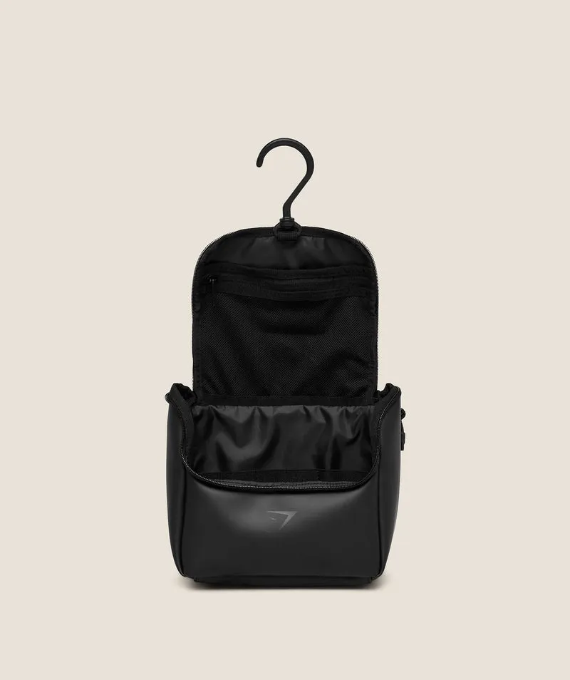 Gymshark Sleek Washbag - Black