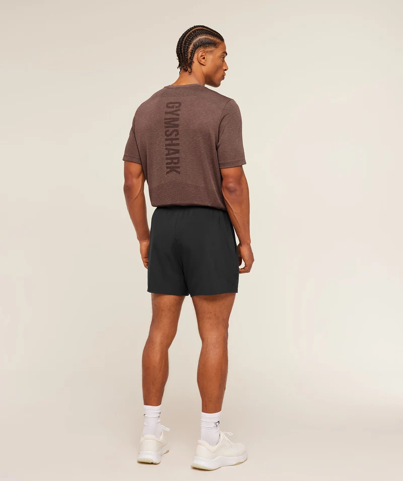 Gymshark Lightweight Seamless T-Shirt - Soft Brown/Marl