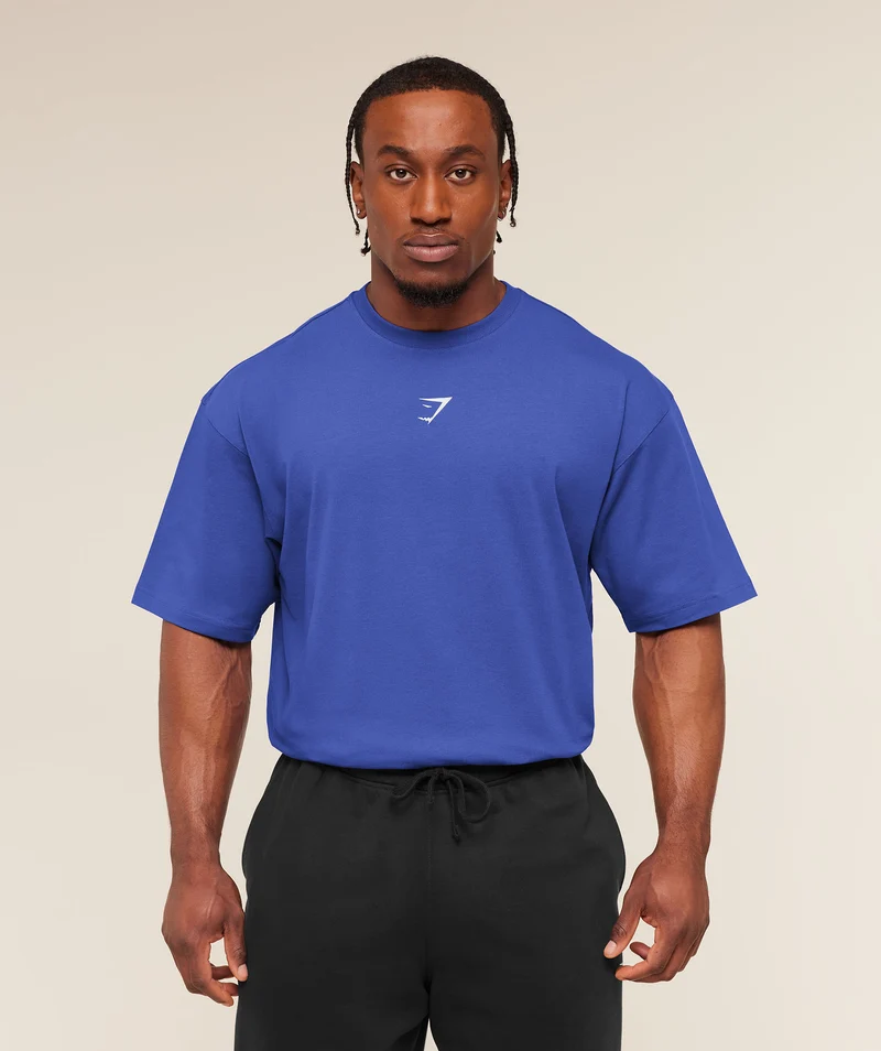 Gymshark Power T-Shirt - Force Blue