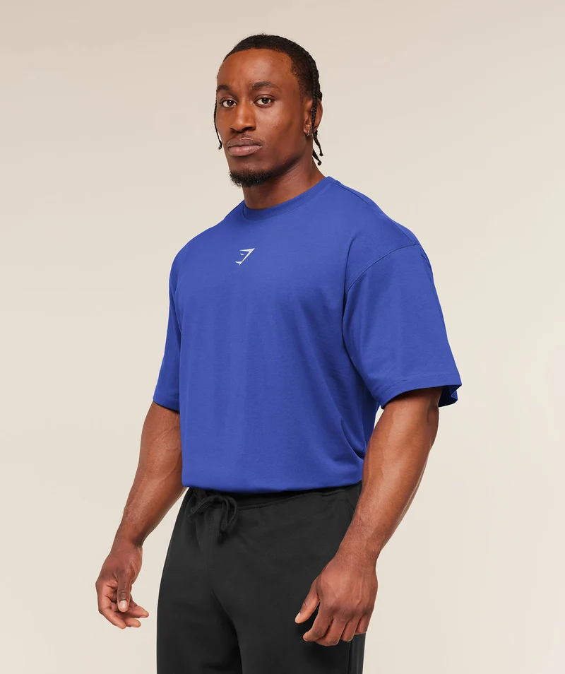 Gymshark Power T-Shirt - Force Blue