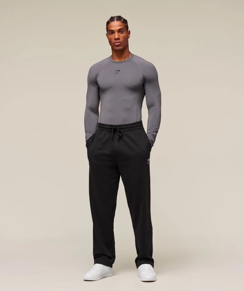 Gymshark Element Baselayer Long Sleeve T-Shirt - Dark Grey