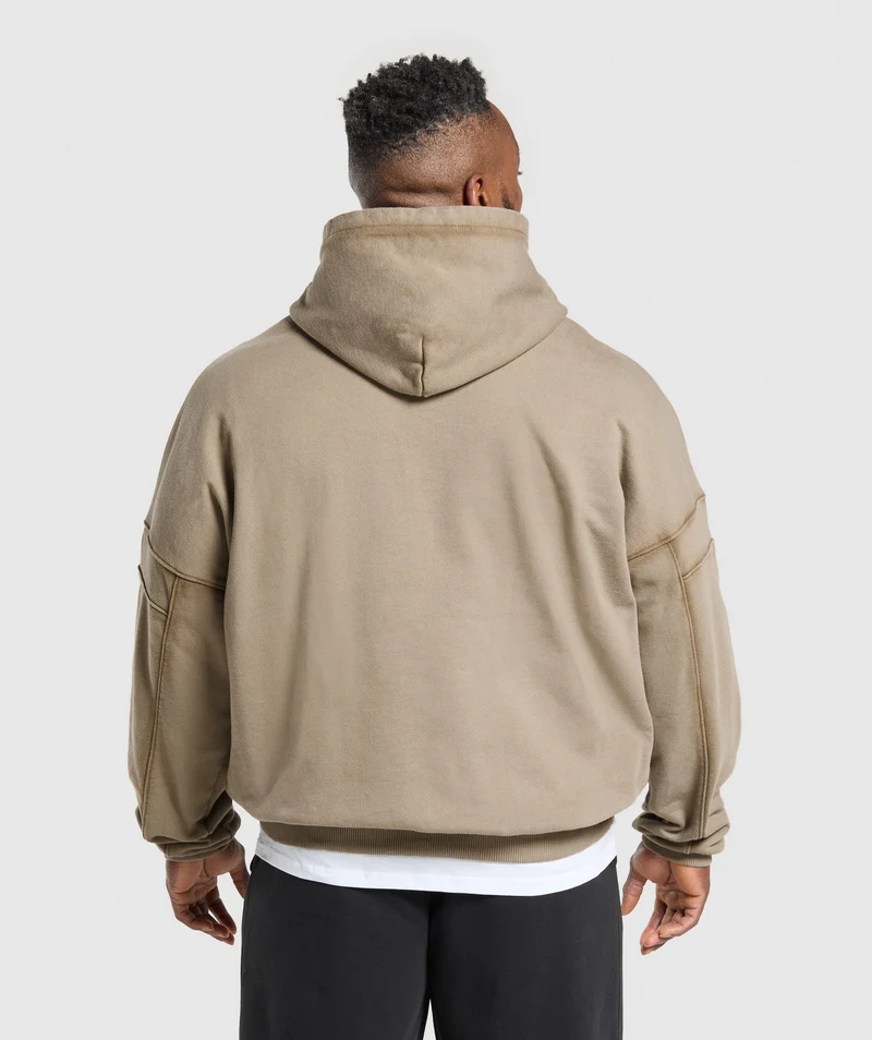 Gymshark Heavyweight Hoodie - Lifestyle Brown