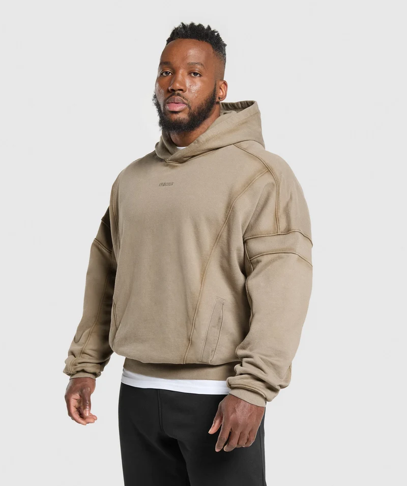Gymshark Heavyweight Hoodie - Lifestyle Brown
