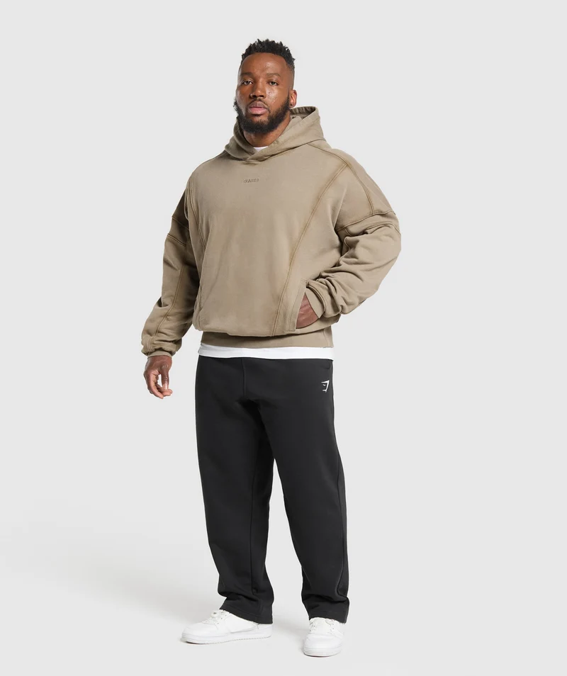 Gymshark Heavyweight Hoodie - Lifestyle Brown