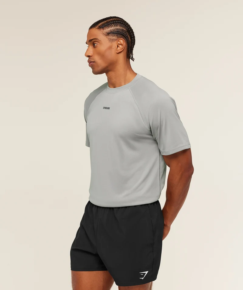 Gymshark Train T-Shirt - Smokey Grey