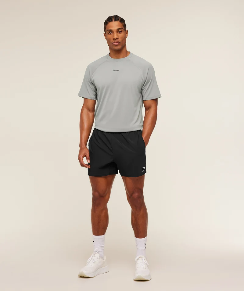 Gymshark Train T-Shirt - Smokey Grey