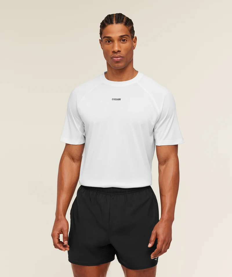 Gymshark Train T-Shirt - White