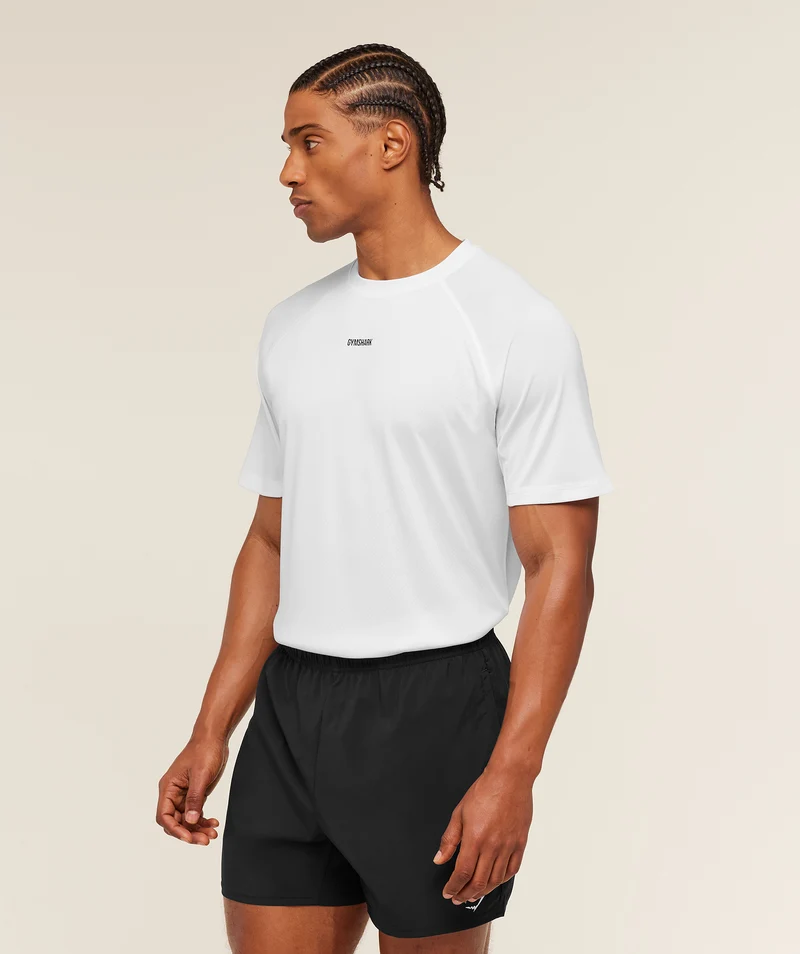 Gymshark Train T-Shirt - White