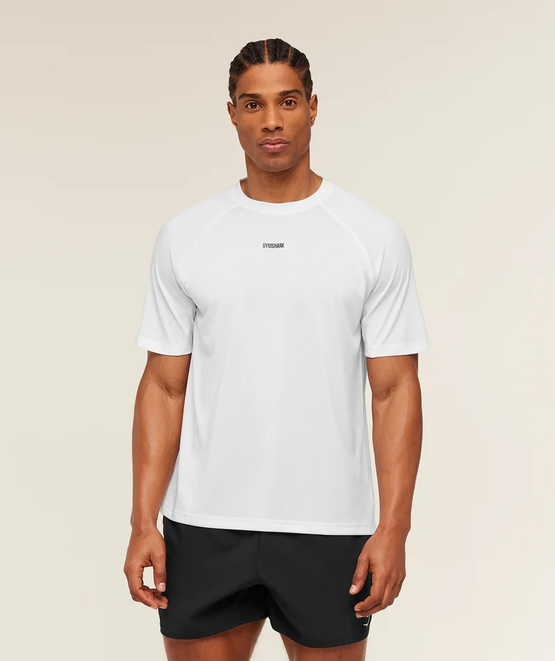 Gymshark Train T-Shirt - White