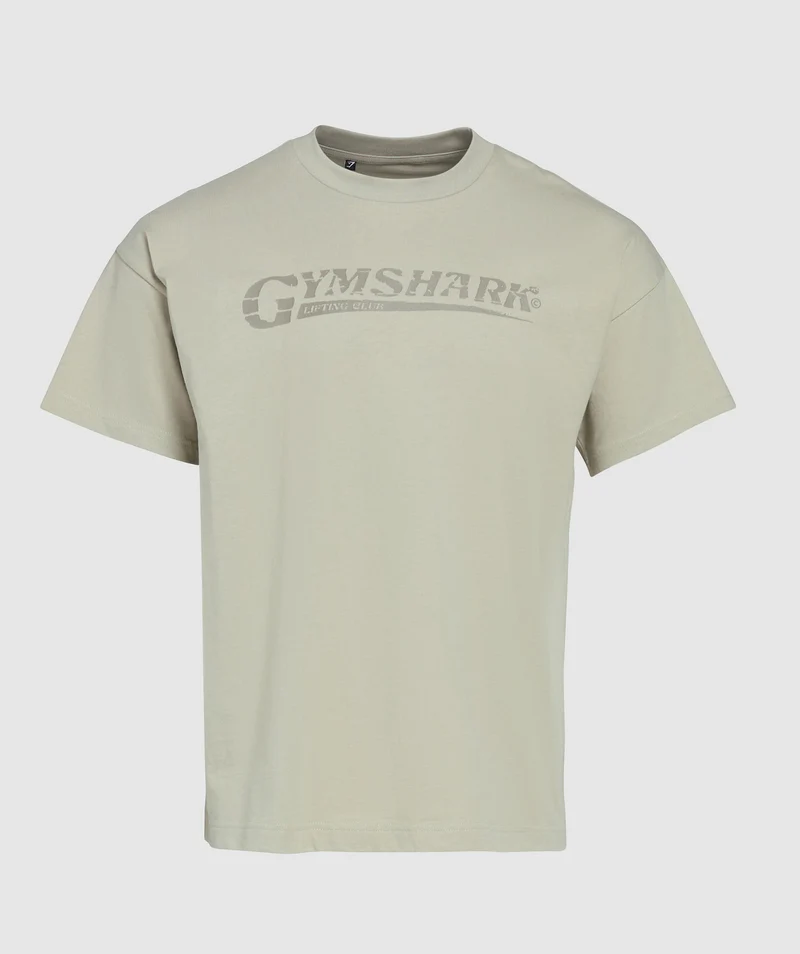 Gymshark Pump Cover T-Shirt - Chalk Green