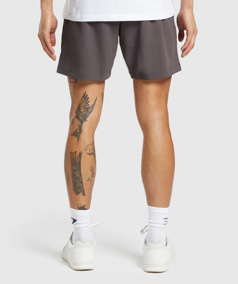 Gymshark Studio 6" Shorts - Greyed Purple