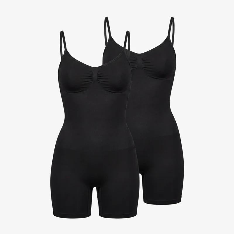 Shaping Bodysuit Shorts | Schwarz