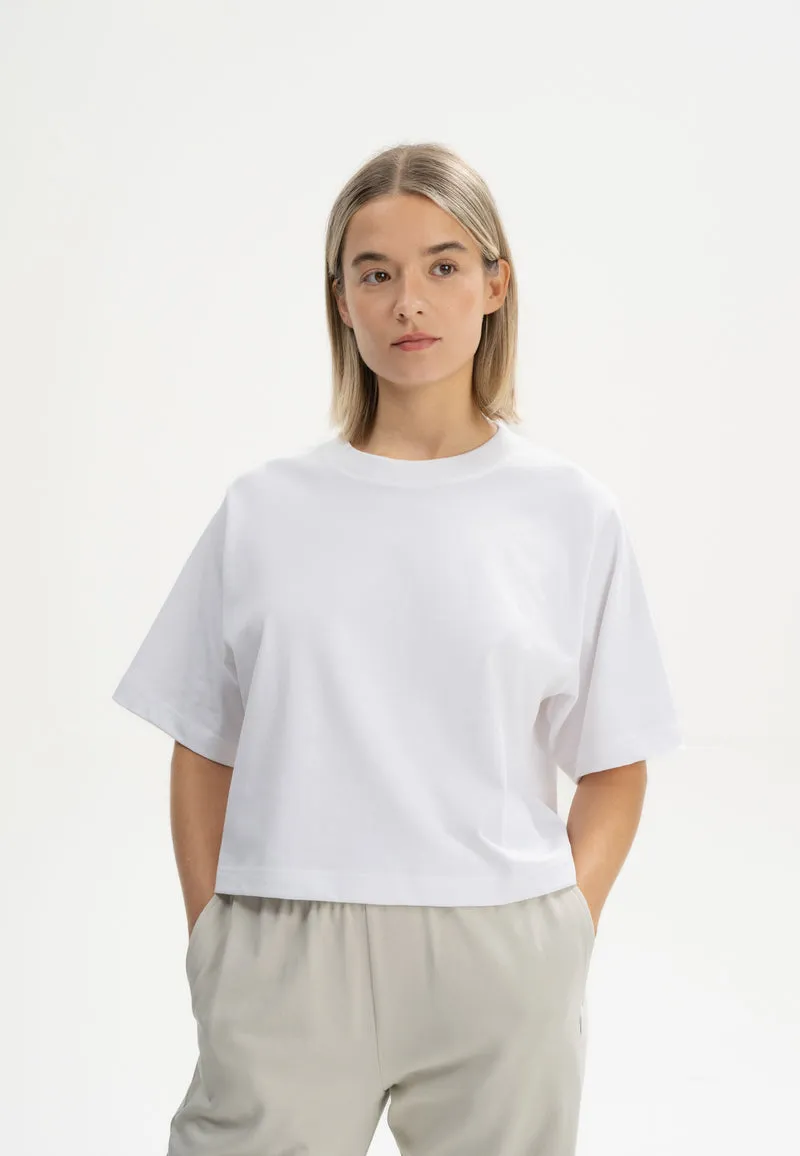 Cropped T-Shirt schwer Style JOSHNA