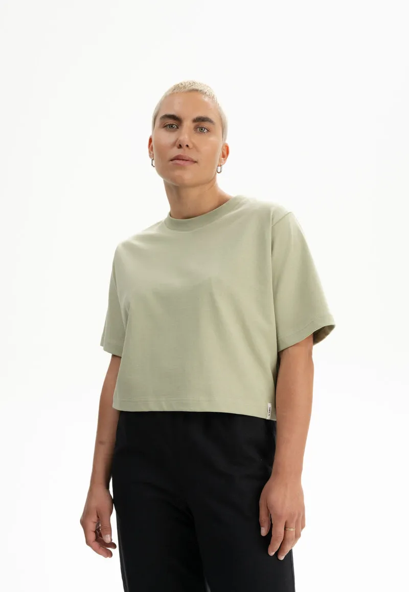 Cropped T-Shirt schwer Style JOSHNA
