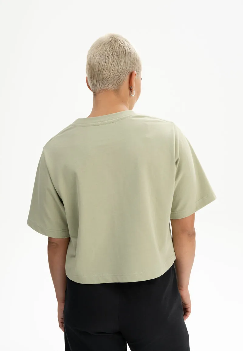Cropped T-Shirt schwer Style JOSHNA