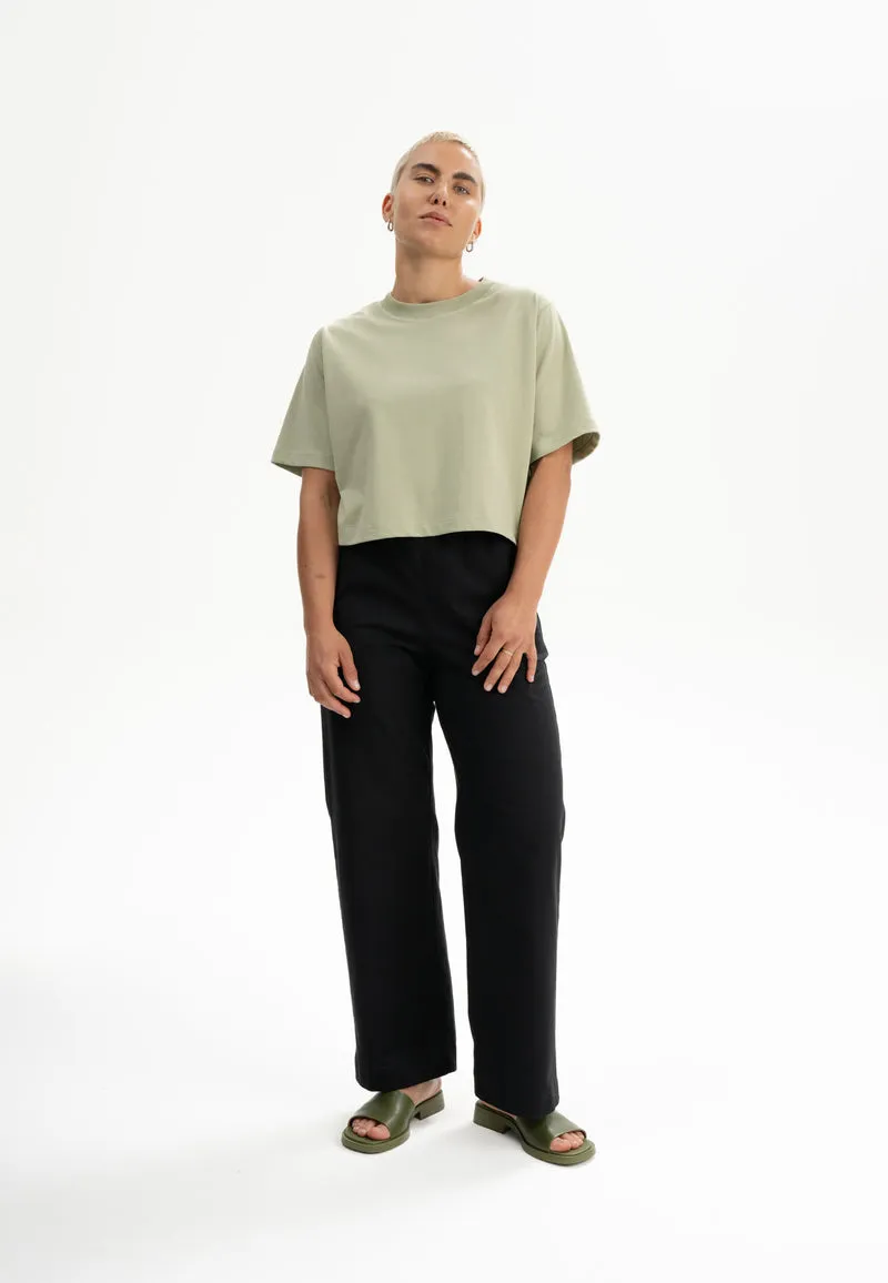 Cropped T-Shirt schwer Style JOSHNA