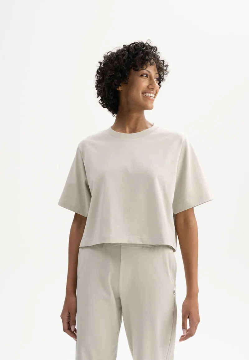 Cropped T-Shirt schwer Style JOSHNA