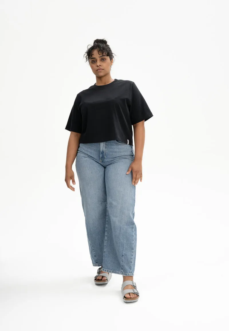 Cropped T-Shirt schwer Style JOSHNA