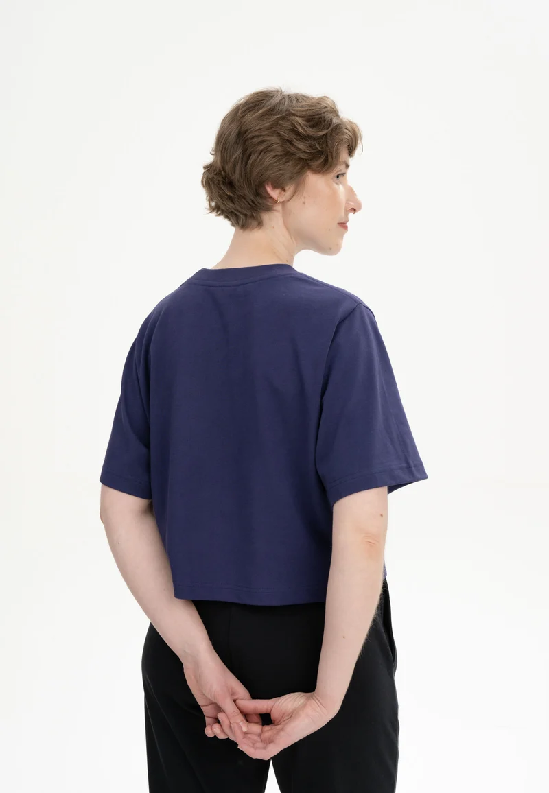 Cropped T-Shirt schwer Style JOSHNA