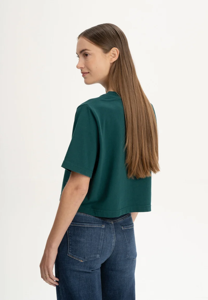 Cropped T-Shirt schwer Style JOSHNA