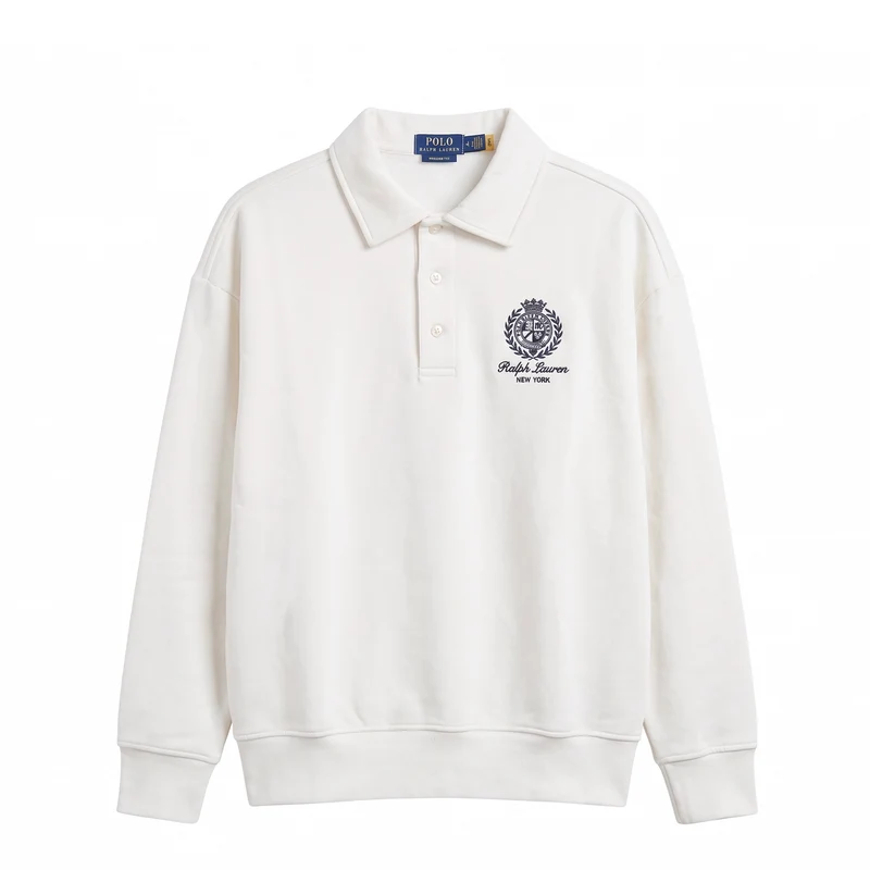 Polo Ralph Lauren Relaxed Fit Logo Collared Sweatshirt