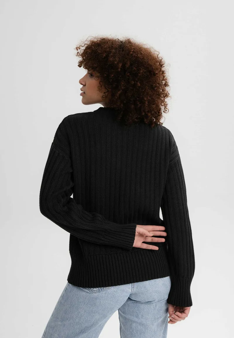 Strukturierter Strickpullover Style ISHANI