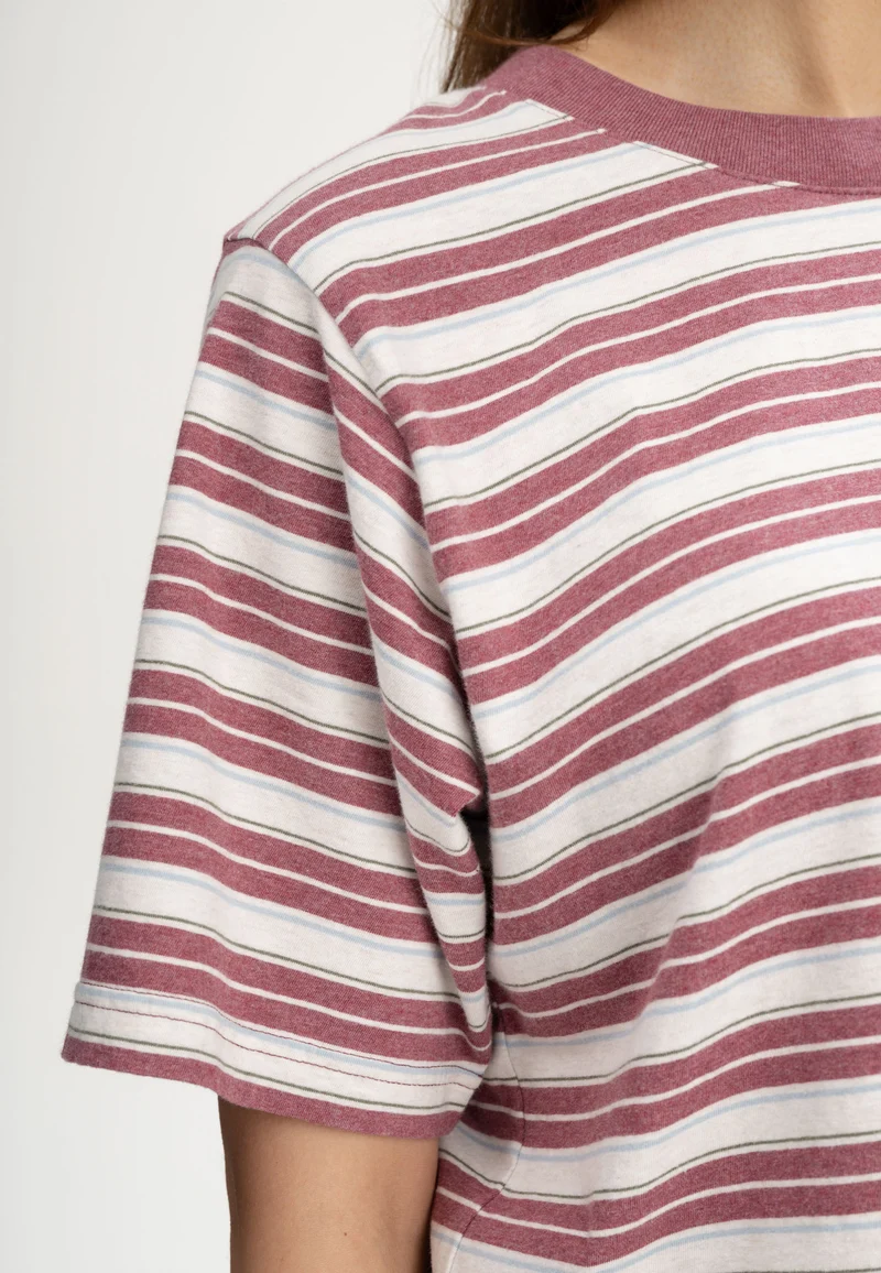 Cropped T-Shirt Style DESNA Stripes
