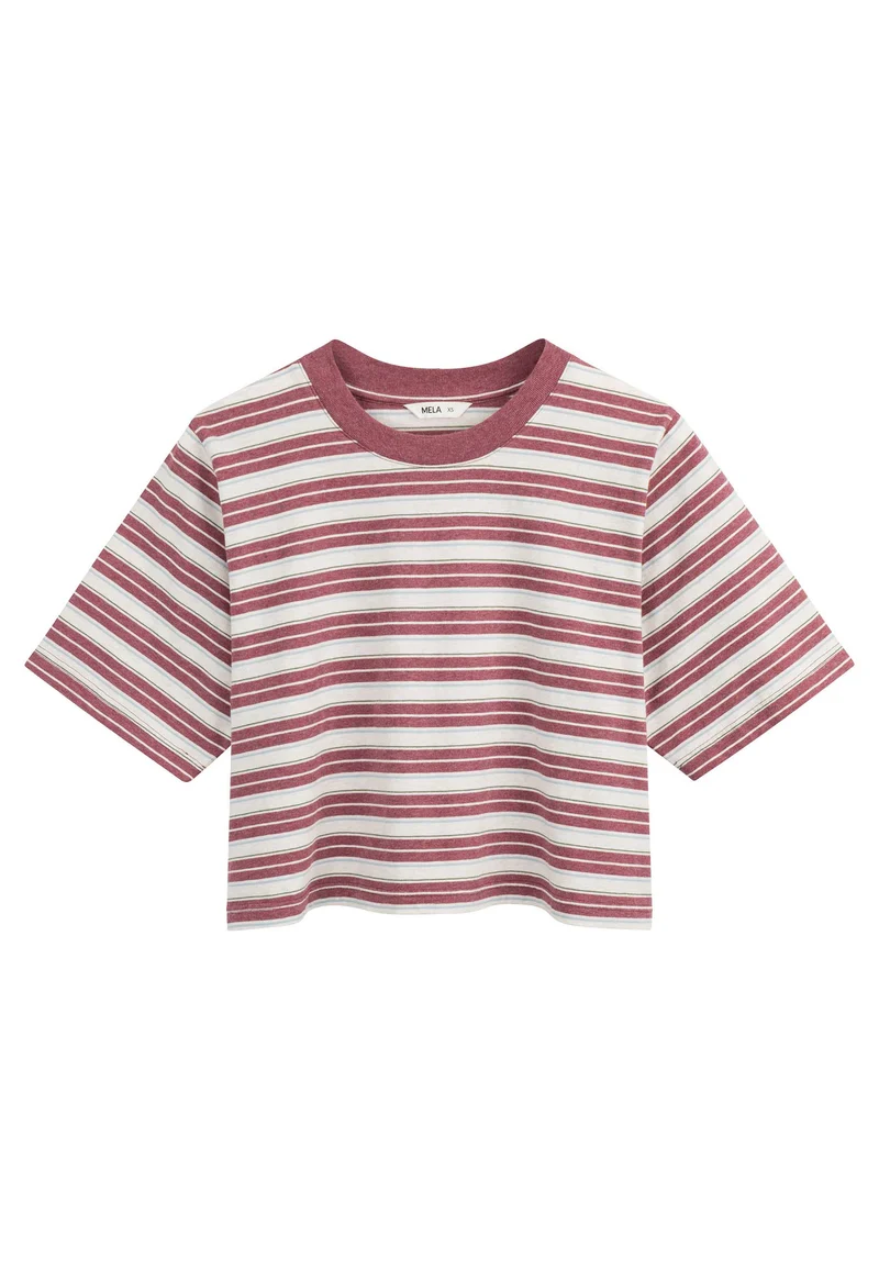 Cropped T-Shirt Style DESNA Stripes