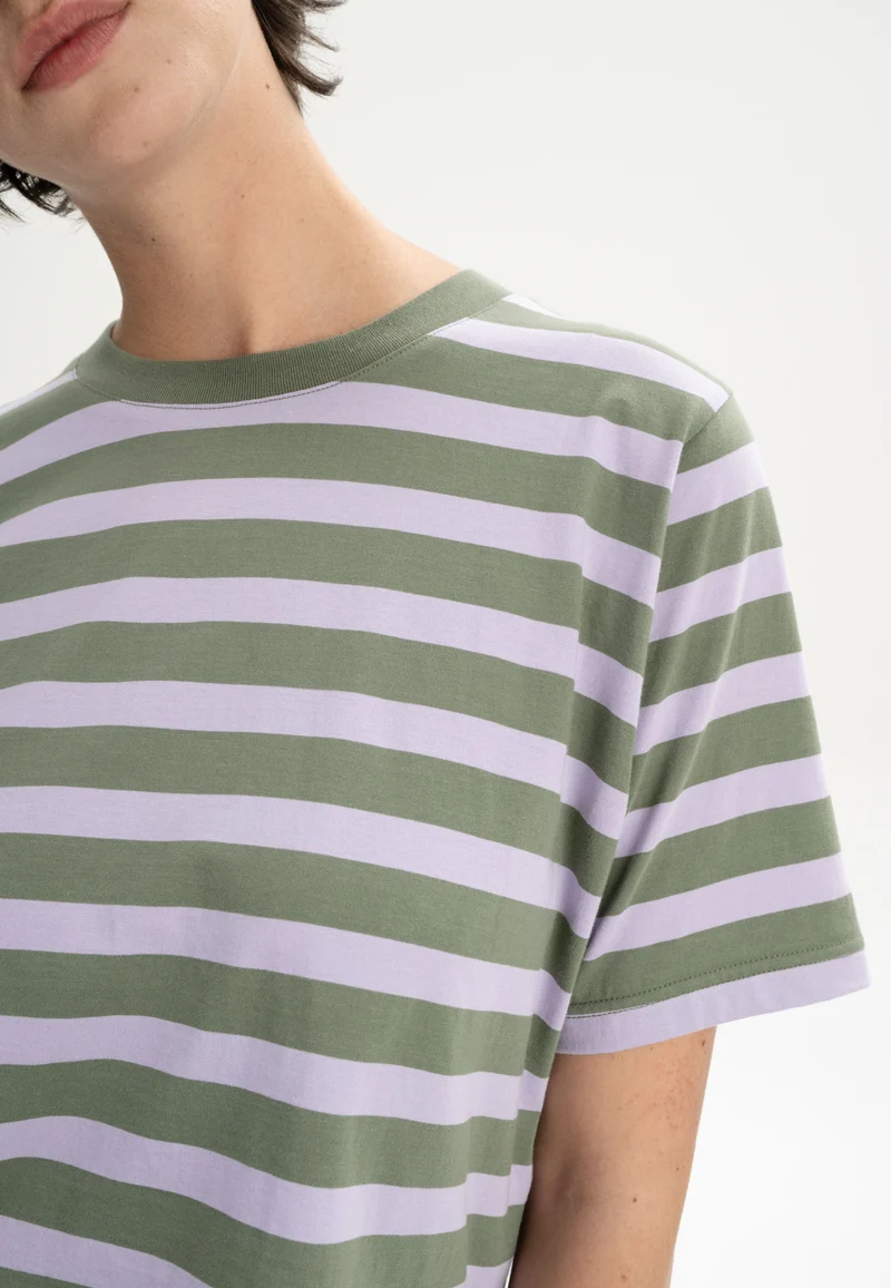 Cropped T-Shirt Style DESNA Stripes
