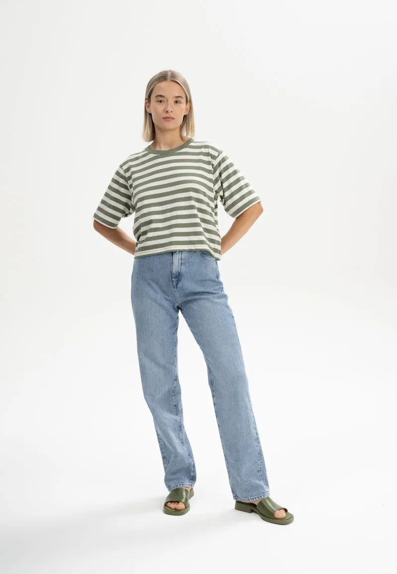 Cropped T-Shirt Style DESNA Stripes