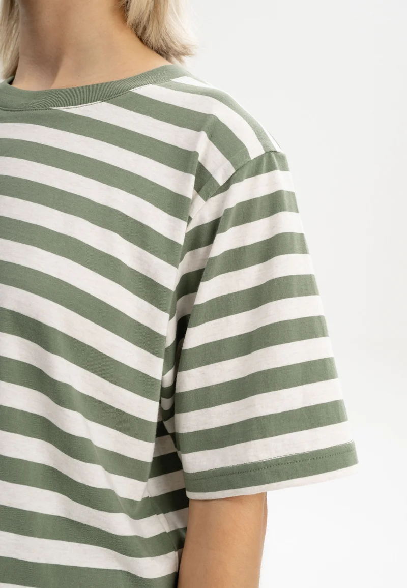 Cropped T-Shirt Style DESNA Stripes