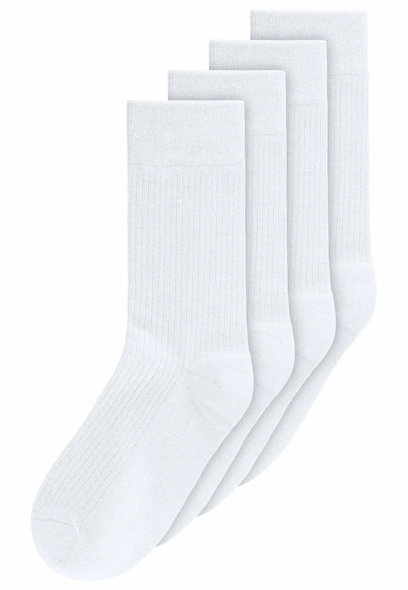 Gerippte Socken 4 Paare