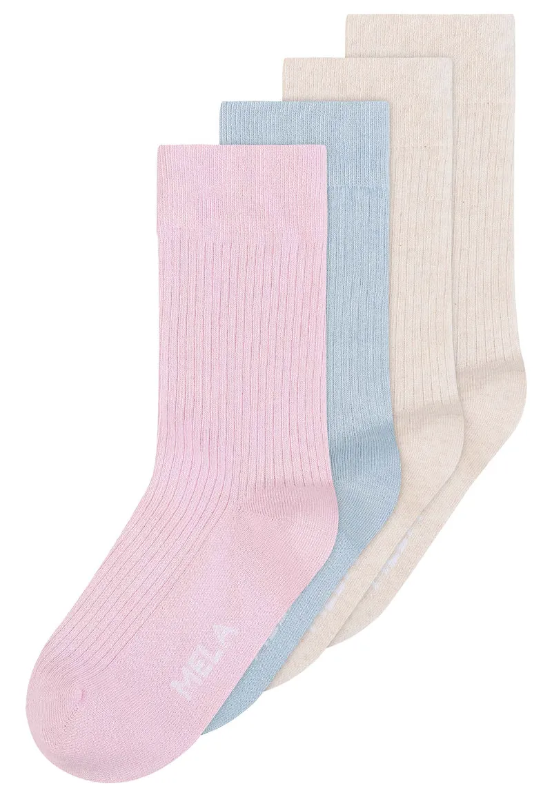 Gerippte Socken 4 Paare
