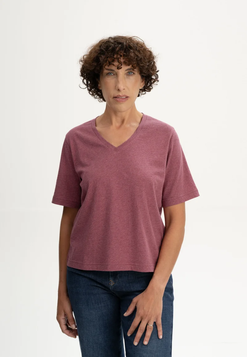 V-Neck T-Shirt Style ANKITA