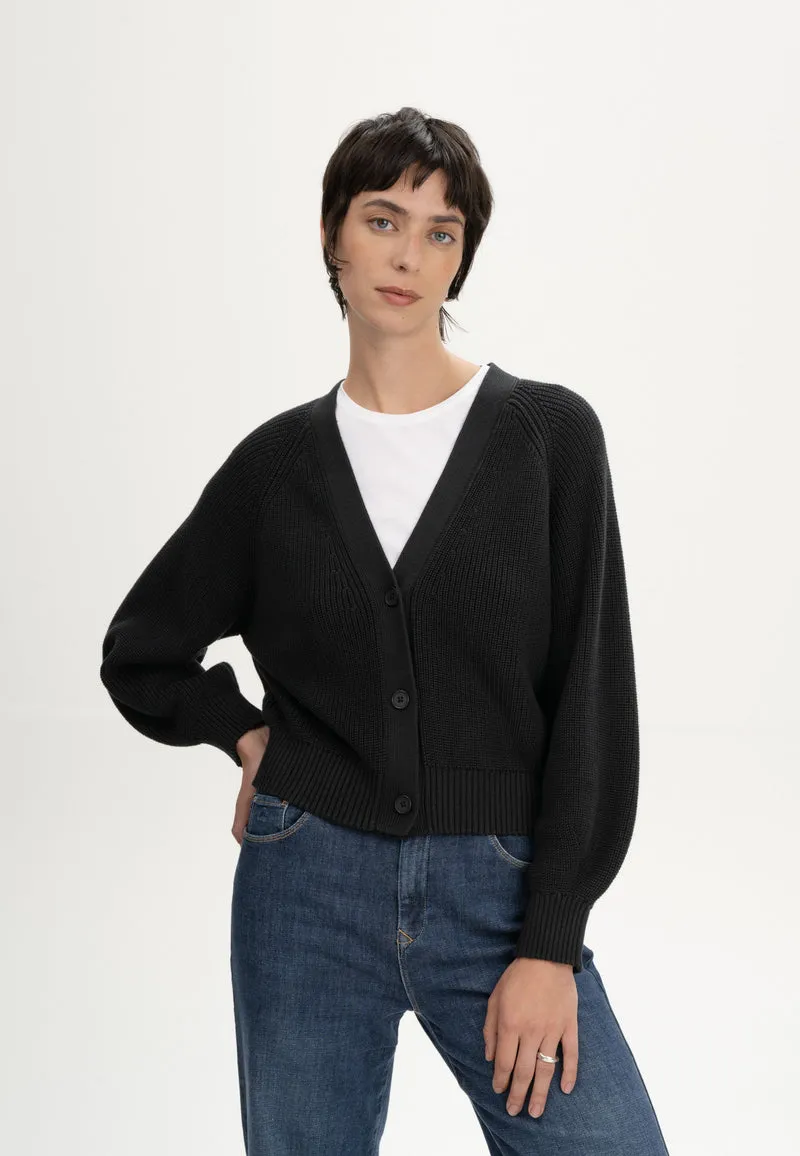 Rippstrick Cardigan Style BHUMA